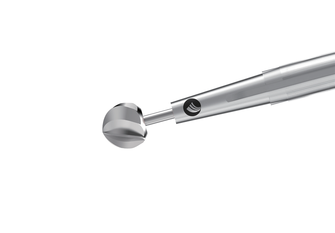 Trans-Nasal-Schädelbasis Bur